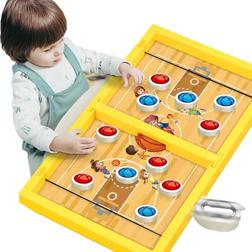 Schnelles Sling-Puck-Spiel Fußball, Schnelles Sling-Puck-Spiel | Schnelles Sling-Puck-Spiel Fußball,Lustiges Sling Puck Sportballspiel Tischhockey Schleuderspiel für Erwachsene von Generic