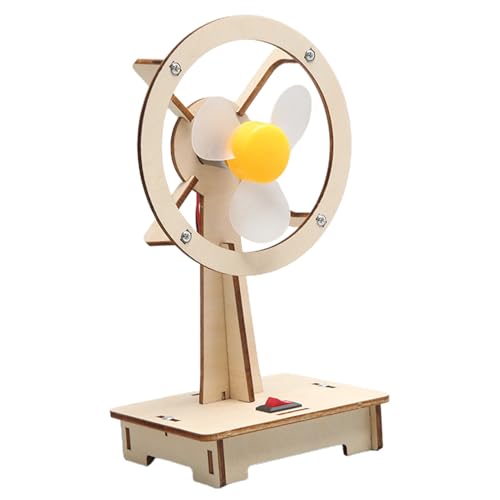 Schreibtischventilator aus Holz, handgefertigt, Schreibtischventilator-Spielzeug-Set aus Holz | Fan Spielzeug ab 7 Jahren für wissenschaftliche Experimente, Grundschulprojekte, handgefertigt Schreibtischventilator aus Holz, handgefertigt, Schreibtischventilator-Spielzeug-Set aus Holz | Fan Spielzeug ab 7 Jahren für wissenschaftliche Experimente, Grundschulprojekte, handgefertigt von Generic