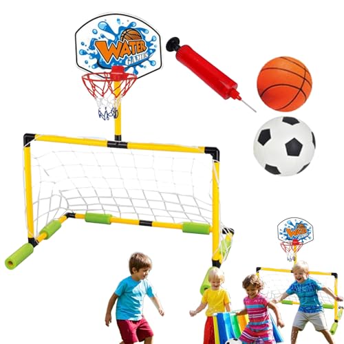 Schwimmender Basketballkorb für Pool | Schwimmendes Basketball-Set für den Pool | mit Pumpe und Ball, wasserdicht, tragbar, für See, , Garten, Kinder und Erwachsene Schwimmender Basketballkorb für Pool | Schwimmendes Basketball-Set für den Pool | mit Pumpe und Ball, wasserdicht, tragbar, für See, , Garten, Kinder und Erwachsene von Generic