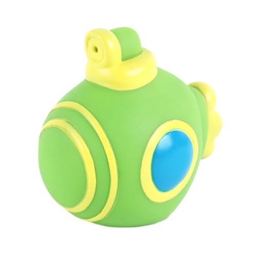 Schwimmendes Badespielzeug für die Badewanne, weiches Badeboot-Spielzeug für Babys, Badewanne, Lernwasserspielzeug und Badezimmerspielzeug für Kleinkinder SzL77 (Green, One Size) von Generic