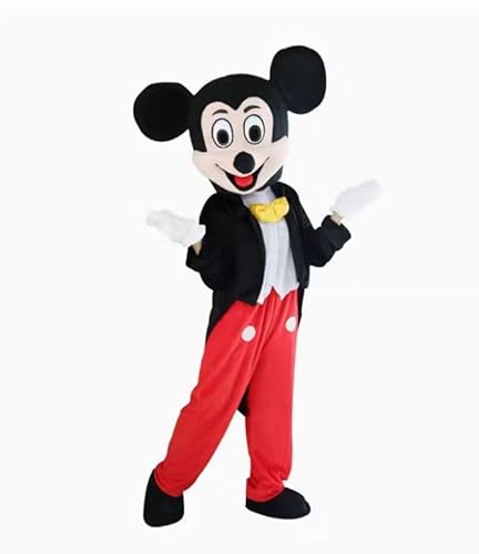 SeaGar Afar Classic Mouse Maskottchen Kostüm für Damen und Herren Halloween Party Cheerleader Cosplay Outfit Erwachsene von Generic