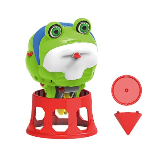 Seil-Einrad-Spielzeug – neuartiges Frosch-Laufspielzeug | Fingerspitzen-Gyroskop-Balance-Roboter, süßer ausgeglichener Frosch, interaktiver Spaß für von Generic