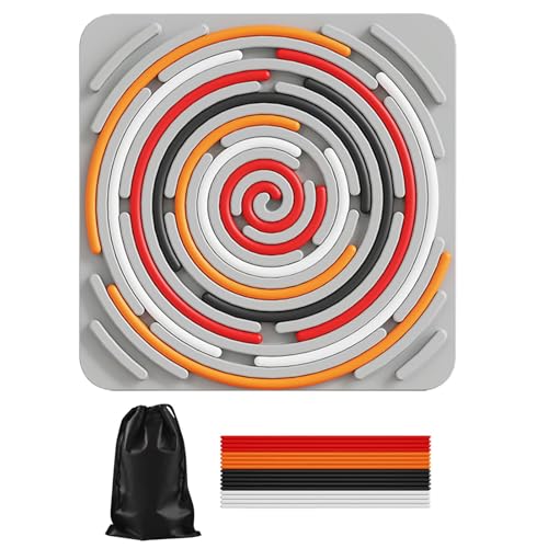 Sensorische Aktivitätstafel aus Silikon, leises Fidget-Spielzeug, Fidgetbrett-Spielzeug für | Tragbares sensorisches Fidget-Spielzeug, leise aus Silikon, Fidgetbrett-Spielzeug für Reisen, Mädchen von Generic