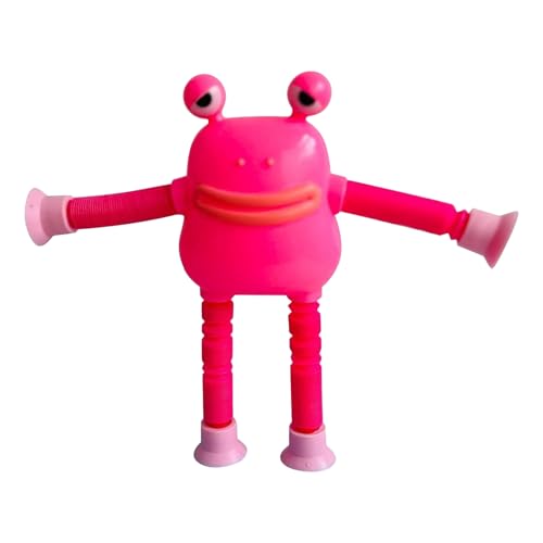 Sensorische Pop-Röhren: Tierspielzeug, Saugspiele, lustige Teleskop-Froschröhren mit Saugnapf für kreative Kinder, Stressabbau Sensorische Pop-Röhren: Tierspielzeug, Saugspiele, lustige Teleskop-Froschröhren mit Saugnapf für kreative Kinder, Stressabbau von Generic