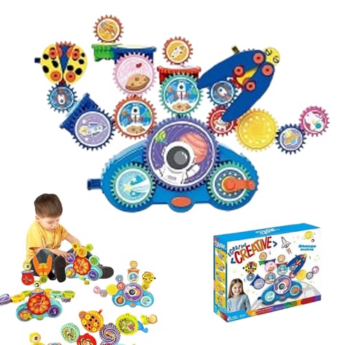 Serifik Kreative Lernen Bausteine, 6/13/18 Stem Learning Elektrische Zahnräder, Serifik Baustein - Steigern Sie logisches Denken/Kreativität, Pädagogisches Bauen Serifik Kreative Lernen Bausteine, 6/13/18 Stem Learning Elektrische Zahnräder, Serifik Baustein - Steigern Sie logisches Denken/Kreativität, Pädagogisches Bauen von Generic