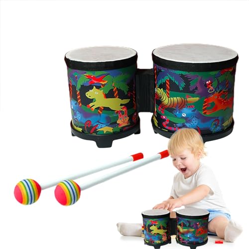 Sichere Kinder-Musikinstrumente Bunte und vibrierende Essstäbchen Langlebige Holzbatterie Musikpädagogische Instrumente Lustige Werkzeuge für die Familie Fördert die Rhythmusentwicklung Aktiv von Generic