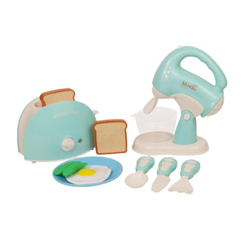 Simulation Küche Miniatur Geräte Geburtstagsgeschenke Simulation Kleine Geräte Spielzeug Tun Food Set für Vorschule, GrÜn von Generic