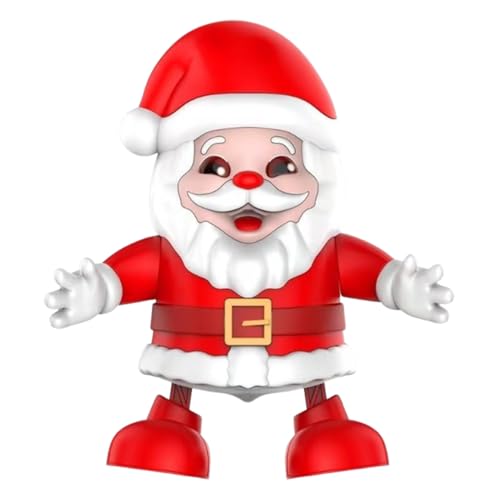 Singendes Musik Spielzeug | 20 cm Weihnachtliche Elektrische Singende Puppe | Beleuchtete Festliche Spielfigur Für Feste | Für Familie Kinder Mädchen Haus Party Fest Singendes Musik Spielzeug | 20 cm Weihnachtliche Elektrische Singende Puppe | Beleuchtete Festliche Spielfigur Für Feste | Für Familie Kinder Mädchen Haus Party Fest von Generic