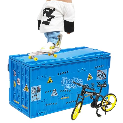 Skate Park Set mit Fingern, Skateboardpark mit Fingern – Fingerspielzeug, Skateboard-Fingerspielzeug, Skateboard-Fingerspielzeug, multifunktionales Skate-Park-Set, Partygeschenke für und von Generic