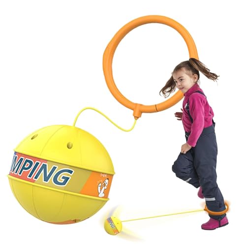 Skip Ball Knöchel - Knöchelsprungseil-Sprungball, Übungs-Sprungspielzeug, Fitnessball, Springseil, Schaukelball | Flexibles Geruchloses Sicheres Knöchelsprungspielzeug Für Anfänger Kinder Erwachsene von Generic