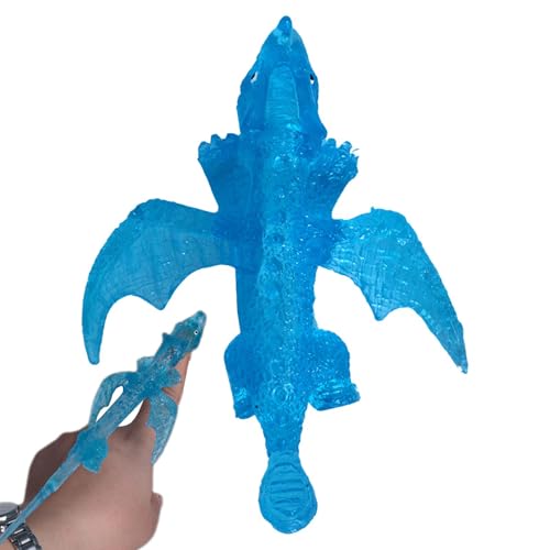 Slingshot-Drachen-Fingerspielzeug – Drachen-Finger-Shooterspiel, Spielzeug für Kinder, interaktives, -Weichgummi lustiges Drachen-Hand-Schleuderspiel, tragbares Fingerspiel für Kinder von Generic