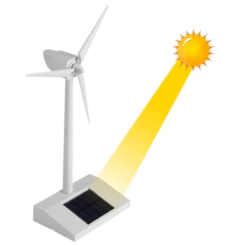 Solar Power Windmill Toys | Schreibtisch Windmühle | Desktop -Dekorationen Unterrichten Werkzeuge Für Kinder Schule F Solar Power Windmill Toys | Schreibtisch Windmühle | Desktop -Dekorationen Unterrichten Werkzeuge Für Kinder Schule F von Generic