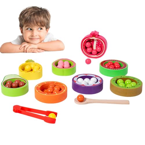 Sortier-Assoziationsspiel, Obstsortierspielzeug | Perlenspiele zur Erkennung der Fruchtfarbe | Kreatives sensorisches Lernspielzeug für Kleinkinder, Jungen und Mädchen im Alter von Sortier-Assoziationsspiel, Obstsortierspielzeug | Perlenspiele zur Erkennung der Fruchtfarbe | Kreatives sensorisches Lernspielzeug für Kleinkinder, Jungen und Mädchen im Alter von von Generic