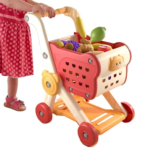 Spielen Warenkorb, Spielwarenwagen Mit Küchenzubehör, Interaktive Küche Spielzeug Lernspielzeug Für Kleinkinder Und Mädchen Über 3 Jahre Spielen Warenkorb, Spielwarenwagen Mit Küchenzubehör, Interaktive Küche Spielzeug Lernspielzeug Für Kleinkinder Und Mädchen Über 3 Jahre von Generic
