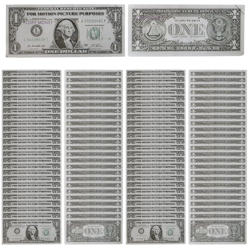 Spielgeld Dollar Scheine - Falschgeld Fake Geld Dollarscheine | Fake Money Prop | Fakes Dollars Banknote | Retro Stil Spielgelds, Tragbares Lernspielzeug Für Kinder Jugendliche Erwachsene Spielgeld Dollar Scheine - Falschgeld Fake Geld Dollarscheine | Fake Money Prop | Fakes Dollars Banknote | Retro Stil Spielgelds, Tragbares Lernspielzeug Für Kinder Jugendliche Erwachsene von Generic