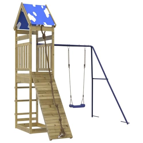 Spielturm Imprägniertes Kiefernholz,3279030 von Generic