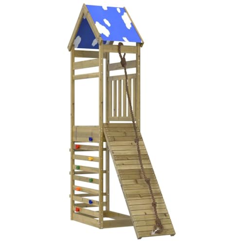 Spielturm Imprägniertes Kiefernholz,3279048 von Generic