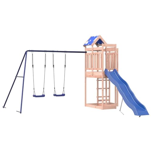 Spielturm Massivholz Douglasie,3279002 von Generic