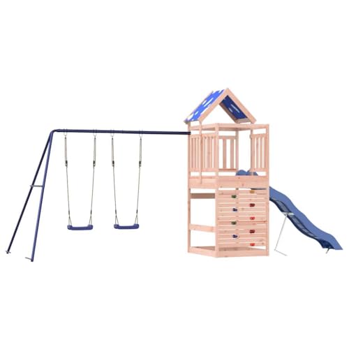 Spielturm Massivholz Douglasie,3279200 von Generic