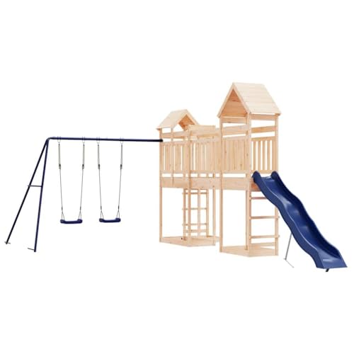 Spielturm Massivholz Kiefer,3156892 von Generic