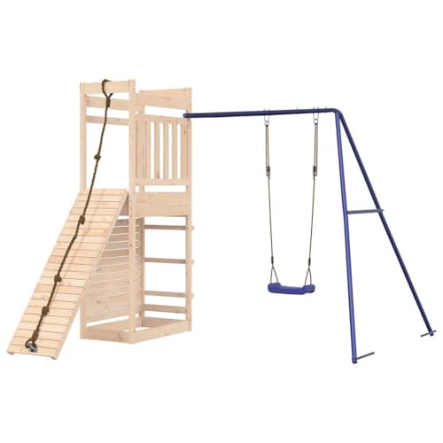 Spielturm Massivholz Kiefer,3156997 von Generic