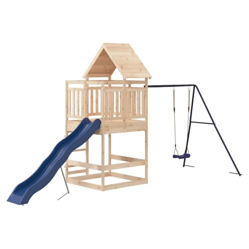 Spielturm Massivholz Kiefer,3157015 von Generic