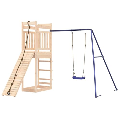 Spielturm Massivholz Kiefer,3157027 von Generic