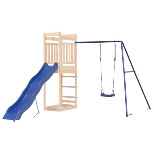 Spielturm Massivholz Kiefer,3157033 von Generic