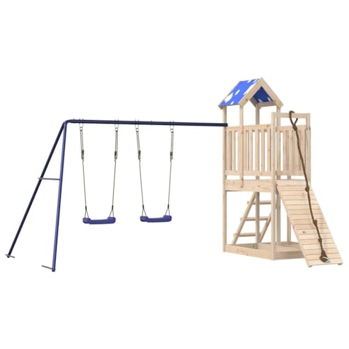 Spielturm Massivholz Kiefer,3278971 von Generic