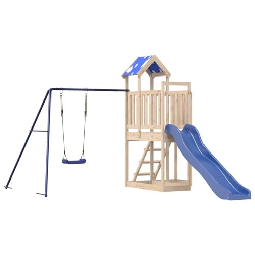 Spielturm Massivholz Kiefer,3278974 von Generic