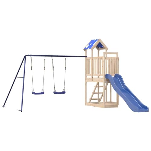 Spielturm Massivholz Kiefer,3278977 von Generic