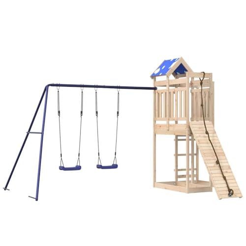 Spielturm Massivholz Kiefer,3278995 von Generic