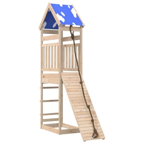 Spielturm Massivholz Kiefer,3279025 von Generic