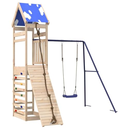 Spielturm Massivholz Kiefer,3279049 von Generic