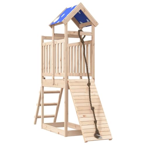 Spielturm Massivholz Kiefer,3279067 von Generic