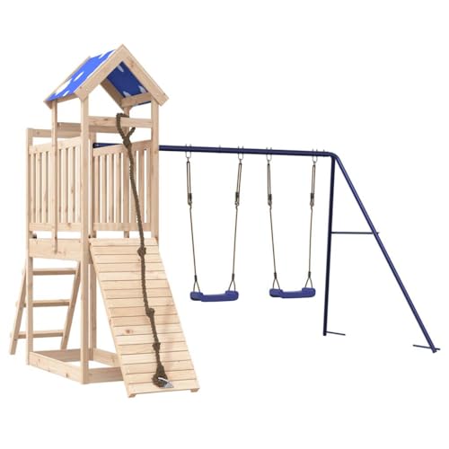 Spielturm Massivholz Kiefer,3279073 von Generic