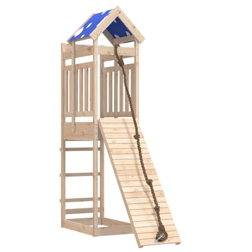 Spielturm Massivholz Kiefer,3279091 von Generic