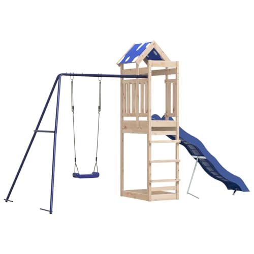 Spielturm Massivholz Kiefer,3279121 von Generic