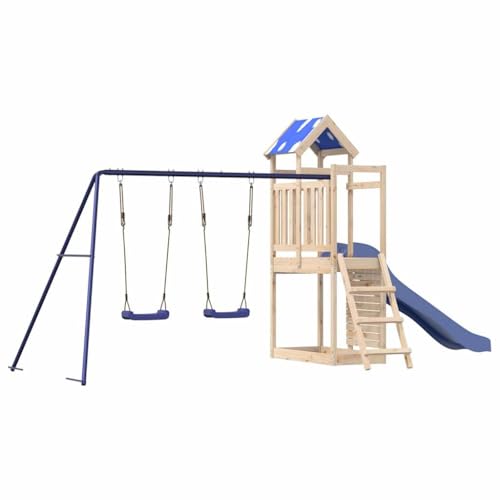 Spielturm Massivholz Kiefer,3279145 von Generic