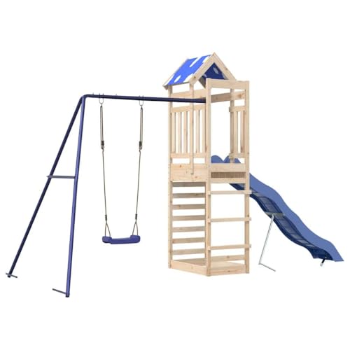 Spielturm Massivholz Kiefer,3279163 von Generic