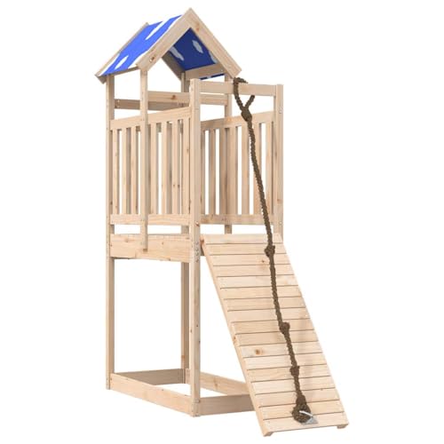 Spielturm Massivholz Kiefer,3279220 von Generic