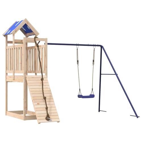 Spielturm Massivholz Kiefer,3279223 von Generic