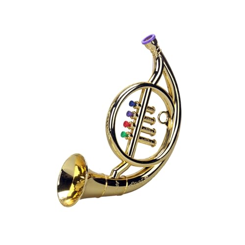 Spielzeug-Saxophon-Requisite, Horn-Musikinstrument | Spielzeug-Horn-Instrumenten-Requisiten,Simulation Musikinstrument Kinder Saxophon Instrument Multifunktionale Frühe Lernspielzeug Für Mädchen Anfän von Generic