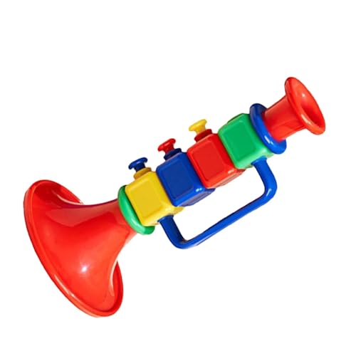 Spielzeug-Trompete, -Musikinstrumente-Spielzeug - Musikspielzeug-Lerninstrumente - Kindermusikinstrumente zum Üben für Kleinkinder, Mädchen, Familie, Freunde von Generic