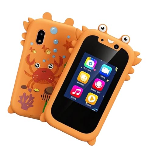 Spielzeug für Smartphone – Mobiles Lernspielzeug, zelluläres Lerngerät | Lerntelefon mit Doppelkamera für Kleinkinder, Musikspielzeug, Fernsehen Spielzeug für Smartphone – Mobiles Lernspielzeug, zelluläres Lerngerät | Lerntelefon mit Doppelkamera für Kleinkinder, Musikspielzeug, Fernsehen von Generic