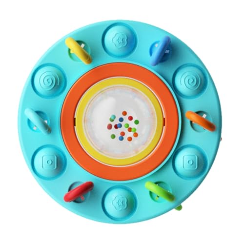 Spielzeug zum Ziehen, Spielzeug zum Ziehen - Silikon-Pull-Aktivitätsspielzeug für Kleinkinder zum Drücken, Ziehen und Kauen,Lernspielzeug, Rasselspielzeug für den Vorkindergarten für Kinderwagen, Wohn von Generic