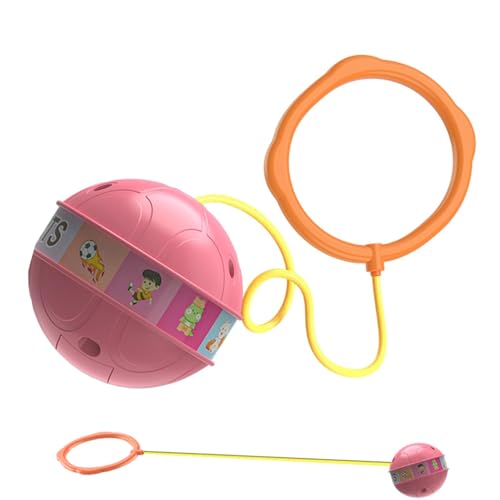 Sprungball am Knöchel – batteriebetriebener Sprungball, leuchtender Springball für Kinder mit blinkenden Lichtern, Sprungball zum Knöchel für das J von Generic