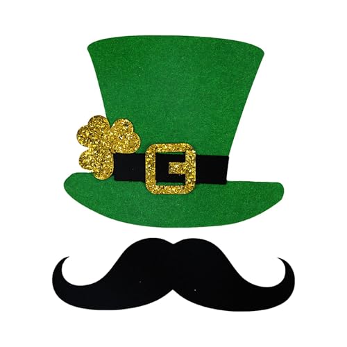 St. Patrick's Day-Scherenschnitt, St. Patrick's Day-Scherenschnitt |. Frühlingsirische Dekorationen, Party-Requisiten – Papier-Foto-Basteldekorationen für Kunstschulen, irische Partys, und Famil von Generic