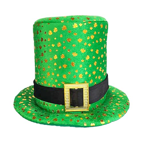 St. Patricks Day Hut, Leprechaun Cup Hut | Grün Cup Hut für Urlaub - Der Kleeblatt Hut für St. Patrick's Day Kostüm passt den meisten Adu von Generic