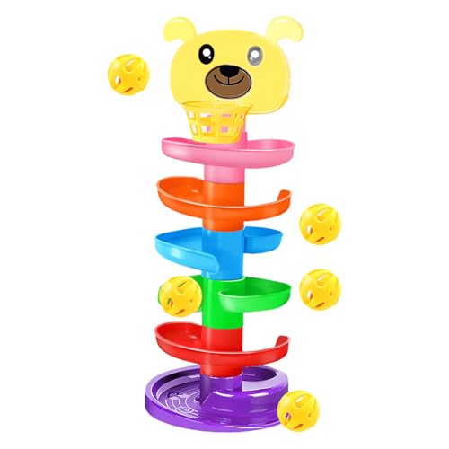 Stacking Ball Tower – Rampenspielzeug mit 6 Ebenen, leuchtendes Lernspielset für die frühe Entwicklung | Tragbares Preschool-Lernspiel, fördert motorische Fähigkeiten Stacking Ball Tower – Rampenspielzeug mit 6 Ebenen, leuchtendes Lernspielset für die frühe Entwicklung | Tragbares Preschool-Lernspiel, fördert motorische Fähigkeiten von Generic